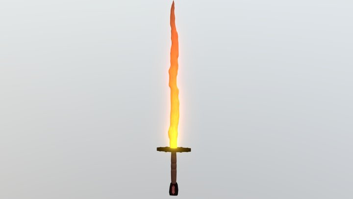 Incendium - Sword of Fire 3D Model