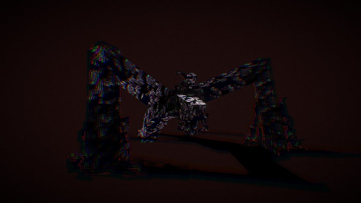 Mind flayer from stranger things (Minecraft) 3D Model