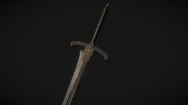 Farron Greatsword 3D Model