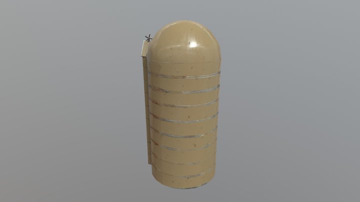 Silo ultima 5000 3D Model