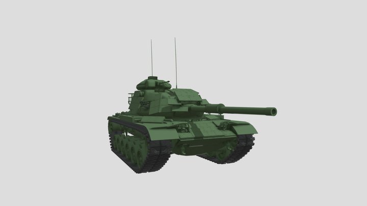 M60A1 RISE w/ ERA 3D Model