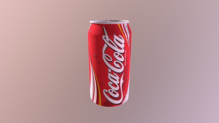 Red Can 3D Model