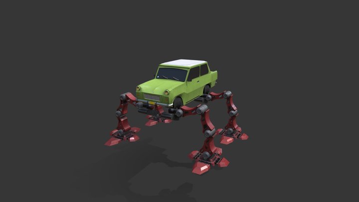 Trabohod 3D Model