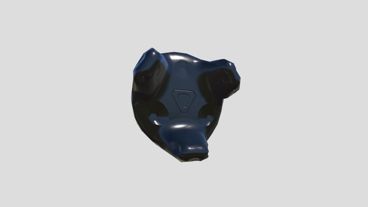 HTC Vive Tracker Low Poly 3D Model
