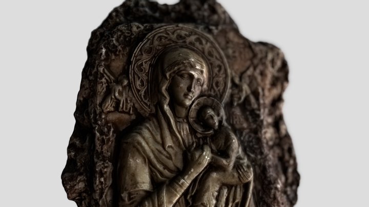 Virgin and Child 3D Model