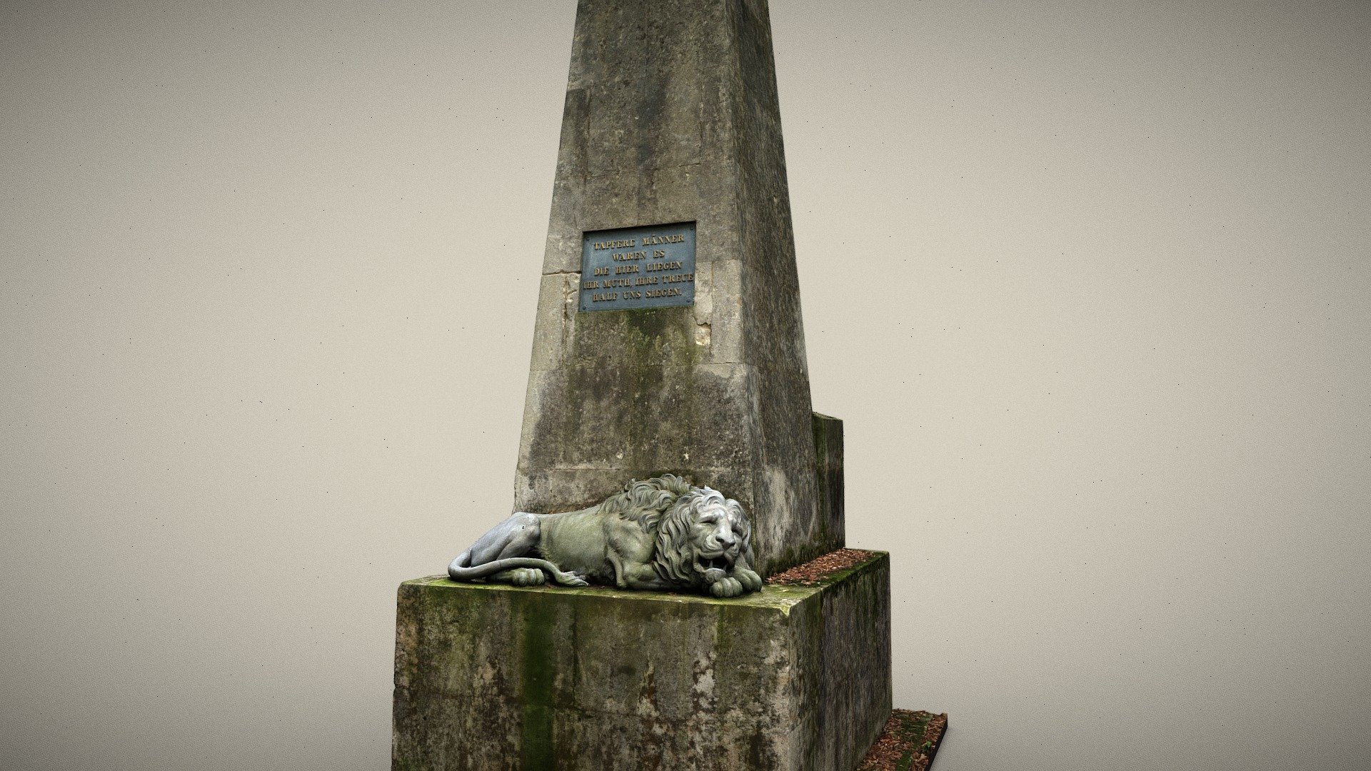 Löwengruft — Sketchfab embed 3D viewer