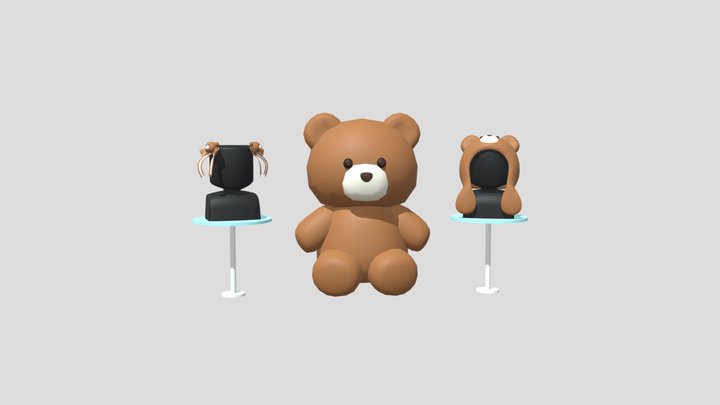 Teddy Bear Collection - Martijn P 3D Model