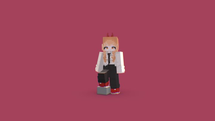 Power Chainsaw man 3D Model