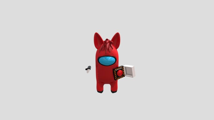 AmongUS Furry Avatar [VRC] 3D Model
