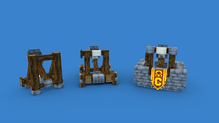 Catapults 3D Model