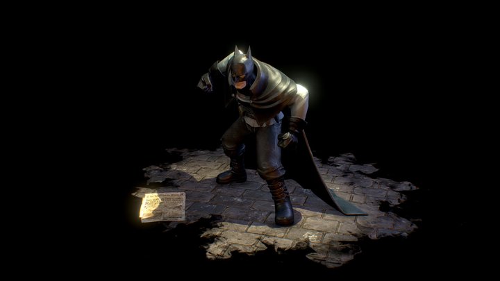 Victorian Batman 3D Model