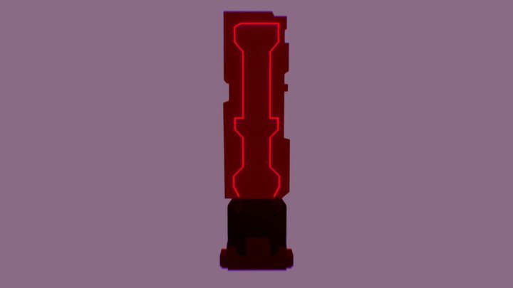 computer chip 3D Model