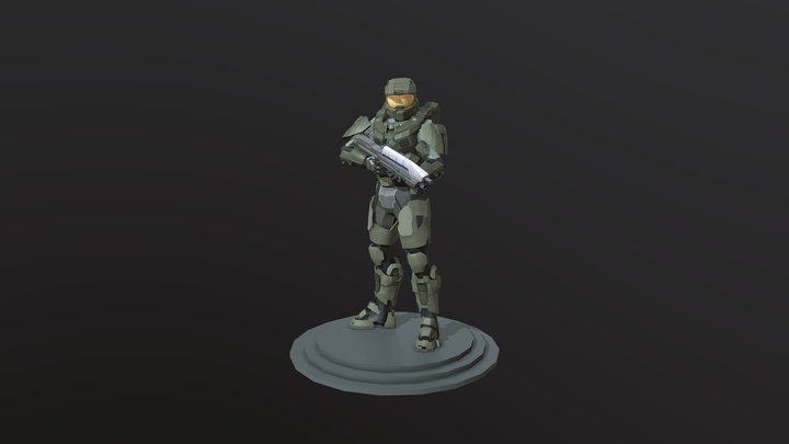 Master Chief 3D Model