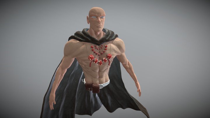 Warrior (WIP of Wu Geng from Feng Shen Ji) 3D Model