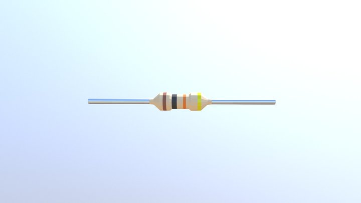 Lowpoly resistor – Modello 3D gratuito STL