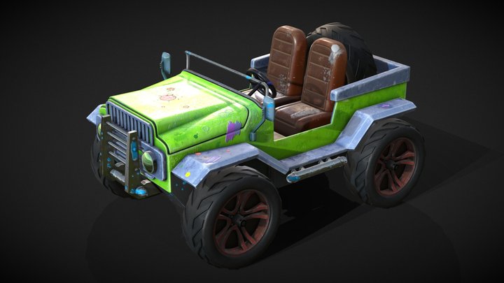 carRemoteControlSubdive 3D Model