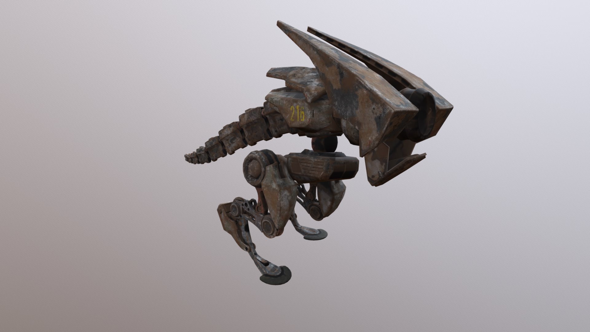 Robo Trex Attack Animation - 3D model by Paraless [9fb5cb9] - Sketchfab