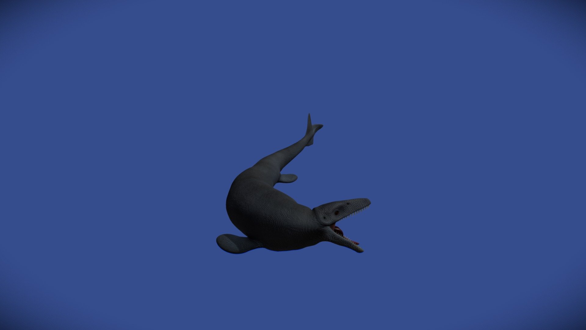 Mosasaurus Hoffmanni[posed] - 3D model by Skinny (@SkinnyDoesModels ...