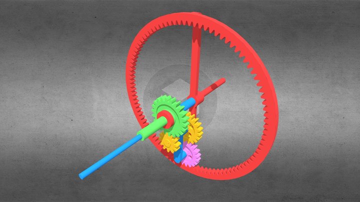 Levai's Epicyclic Planetaries "K" Type – Modello 3D gratuito STL