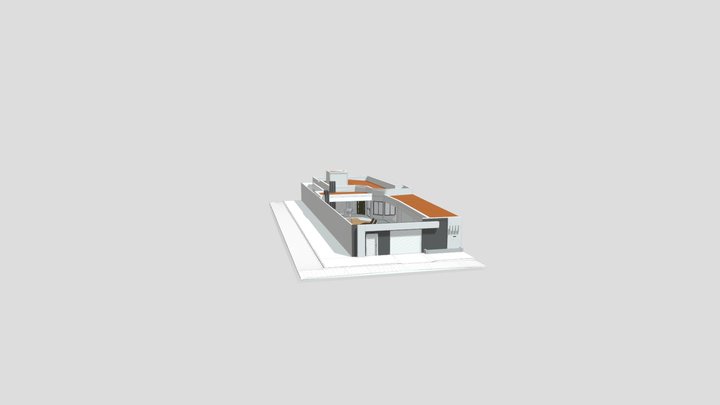 Projeto Arquitetônico Capinzal Do Norte 3D Model
