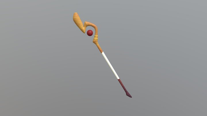 Megumin Staff 3D Model