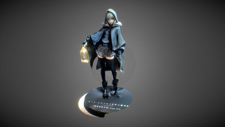 Fate Gray Figures 3D Scan 3D Model