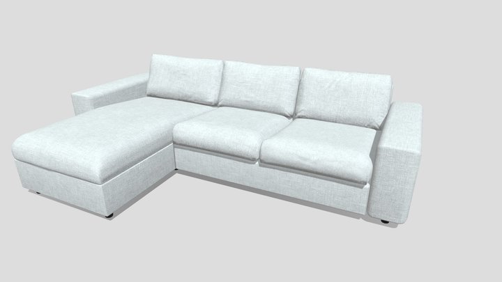 Nordic Couch 3D Model