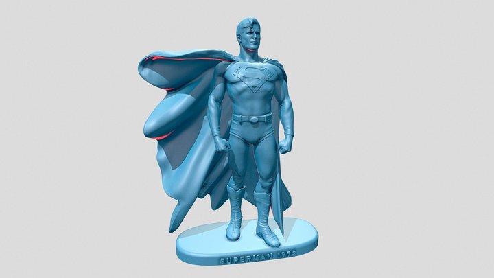 #050 Superman1978 3D Model