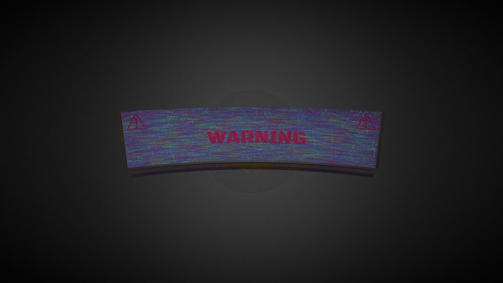 Sci-Fi Screen 3D Model