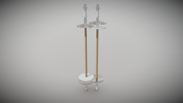 Gold Silver 3D Model