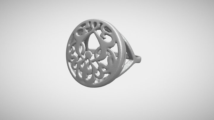 Silver ring 3D Model