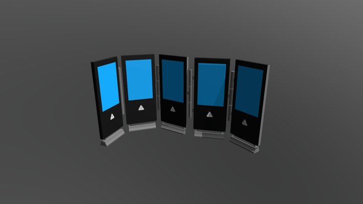 PT-Signage Attachable 2 3D Model