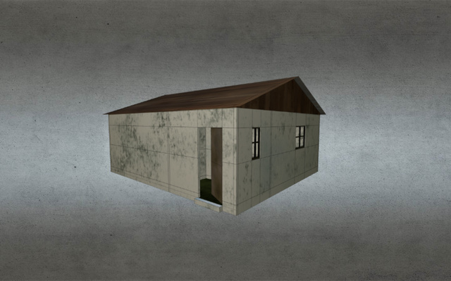 BGE House 02 3D Model