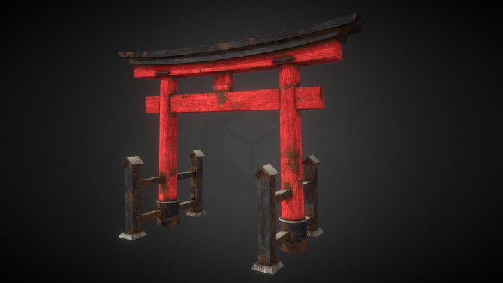 Torii（　鳥居　） 3D Model