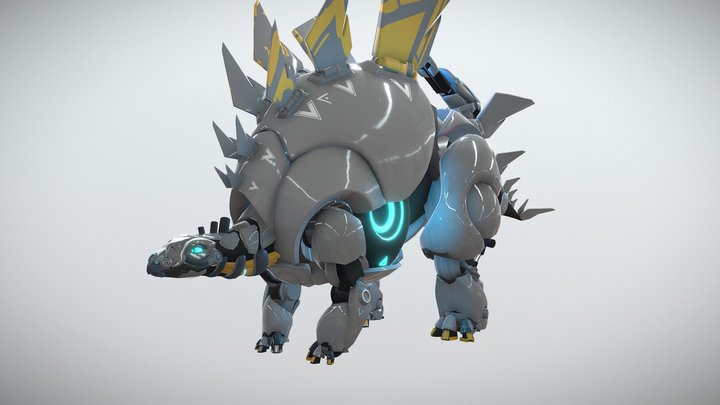Stego Test 3D Model