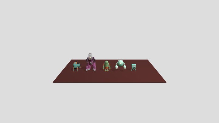 Homework Painting 3D Model