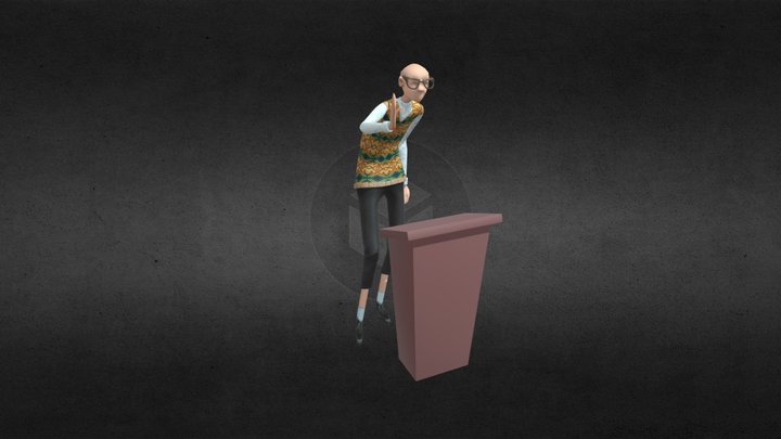 Mad Scientis 3D Model