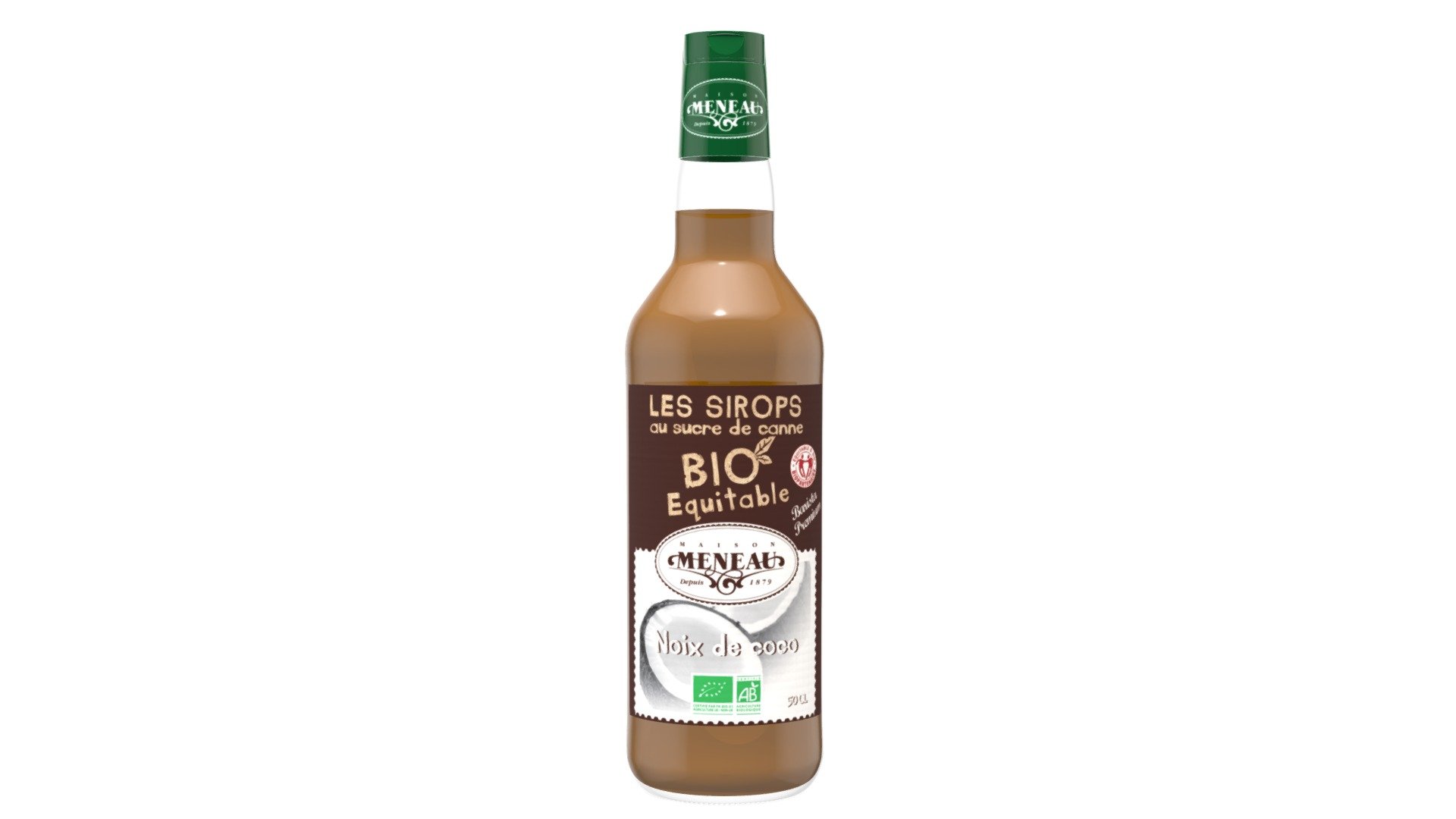 Sirop de Noix de coco - 50cl - 3D model by maisonmeneau [9fc2a86