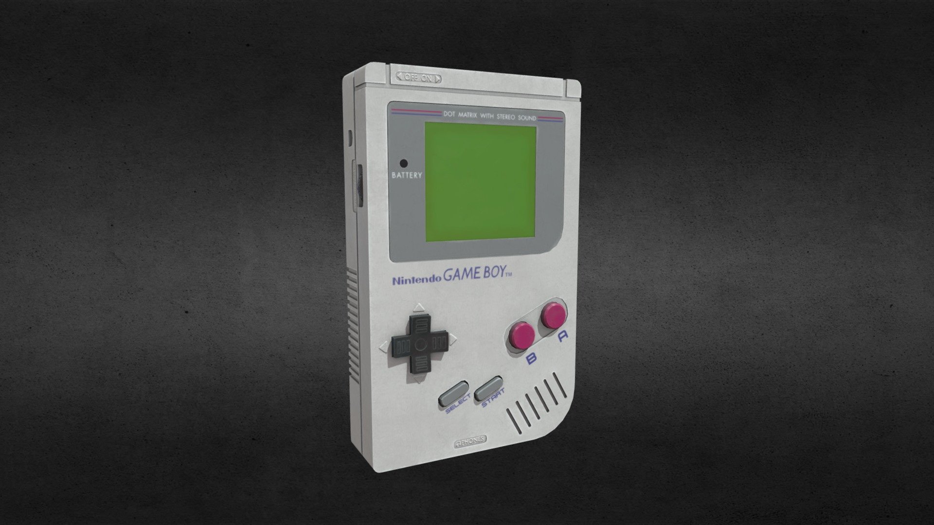 Gameboy - 3D model by aglaia [9fc342f] - Sketchfab