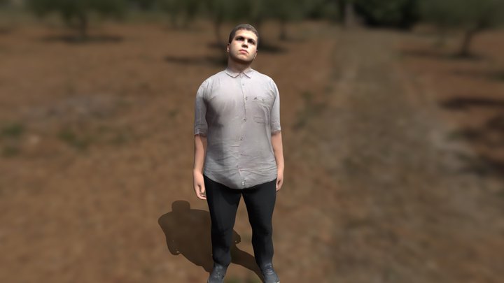 Rida sidi ben ali Happy Idle – Gratis 3D-model STL