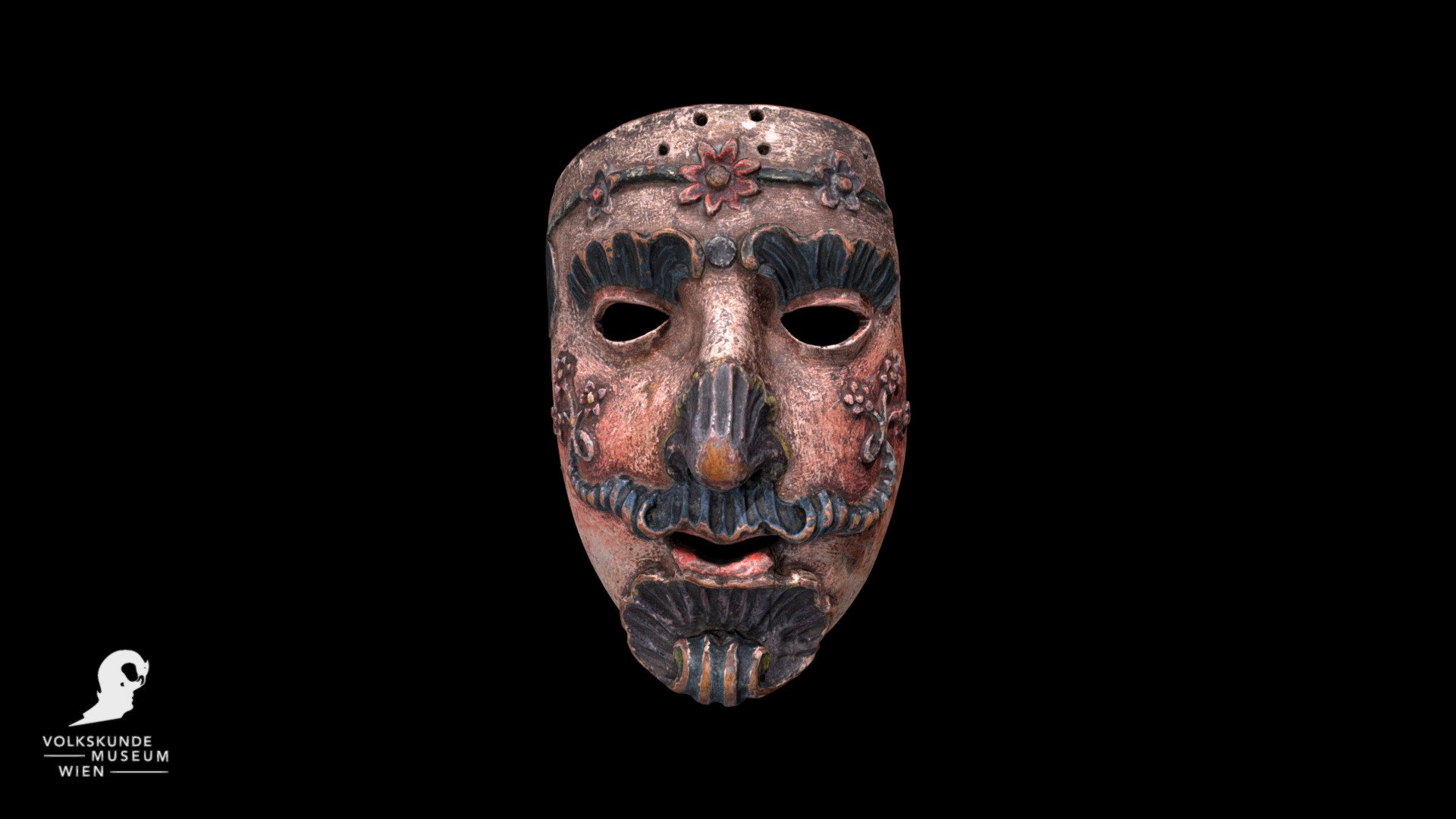 Schönperchtenmaske ÖMV 40.831 — Sketchfab embed 3D viewer