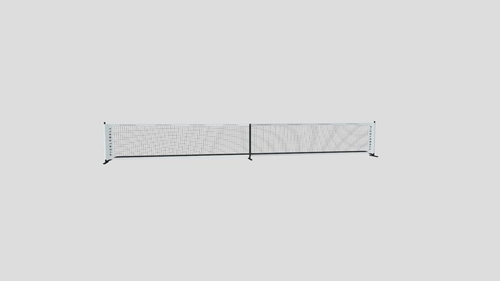 Pickleball net 3D Model