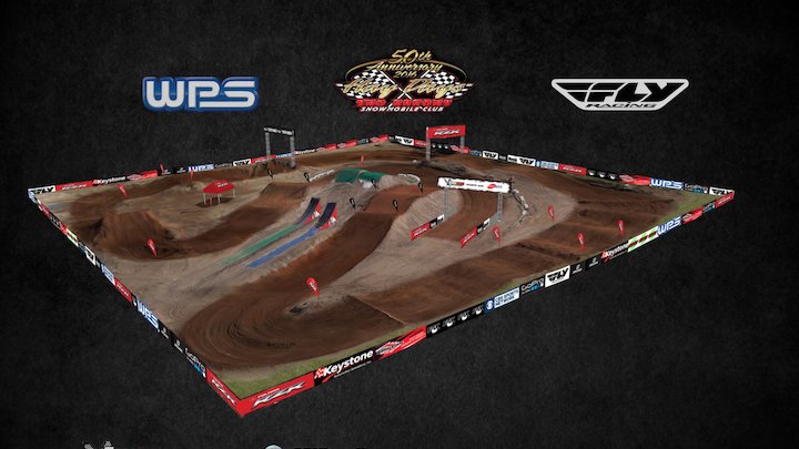 Hay Days 2016 Interactive Track Map 3D Model