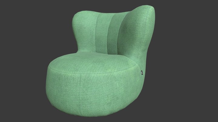 Freestyle Lounge Sofa 3D Model