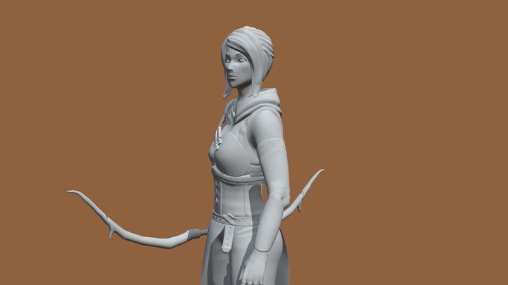 Hunter 3D Model