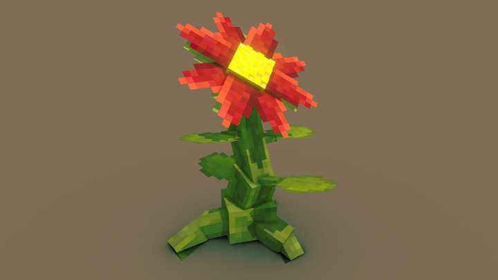 Life flower 3D Model