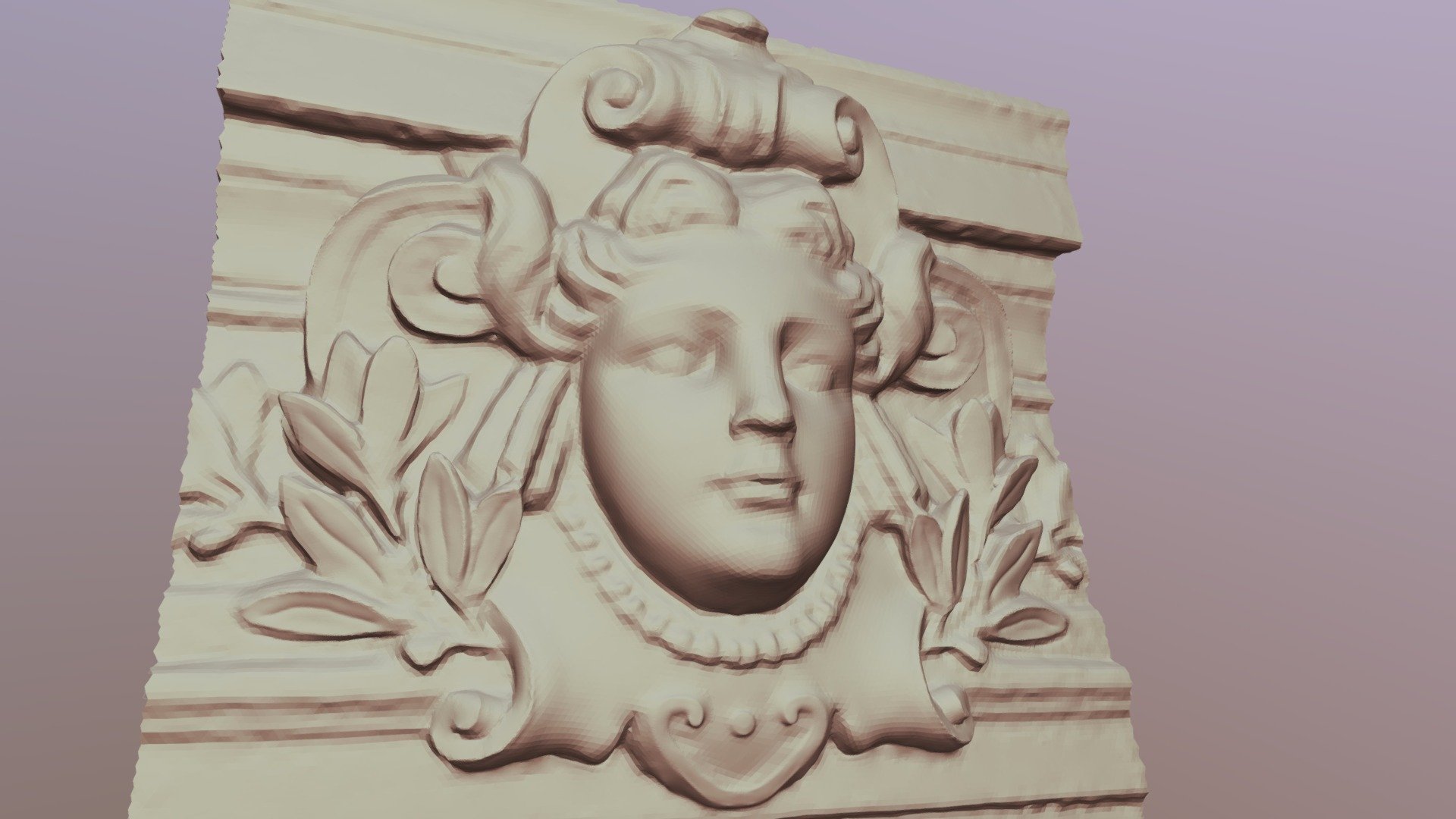 Mascaron Paris2 1 - 3d Model By Fnery99 [9fc8080] - Sketchfab