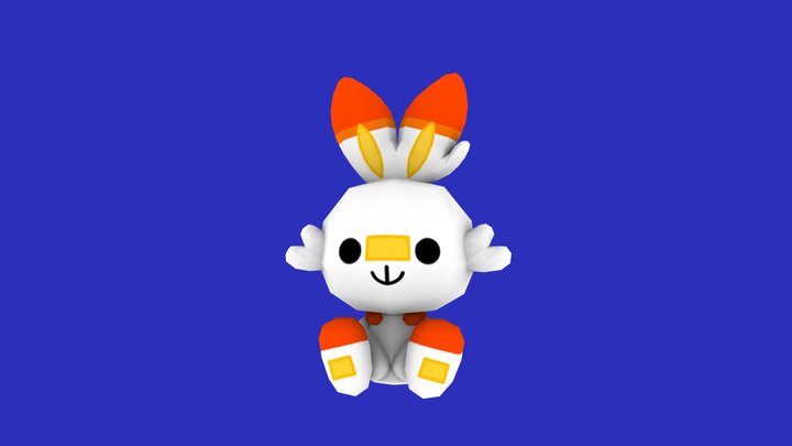 scorbunny-plush 3D Model