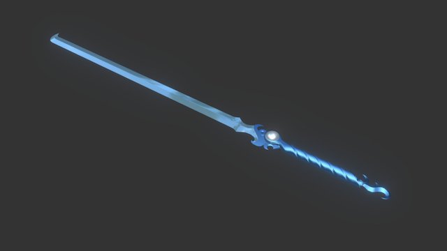 Tsukuyomi Sword 3D Model
