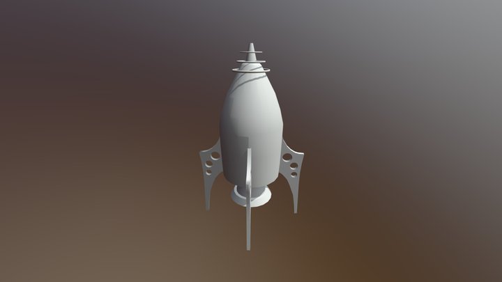Toy Rocket Lil' Zip 3D Model